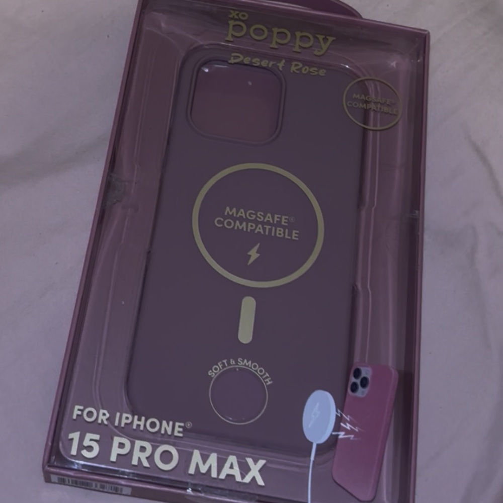 Desert Rose iPhone 15 Pro Max Case